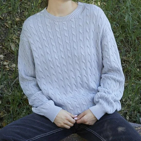 Brandy Cable Knit Sweater Brandy Melville Sweaters Brandy Melville